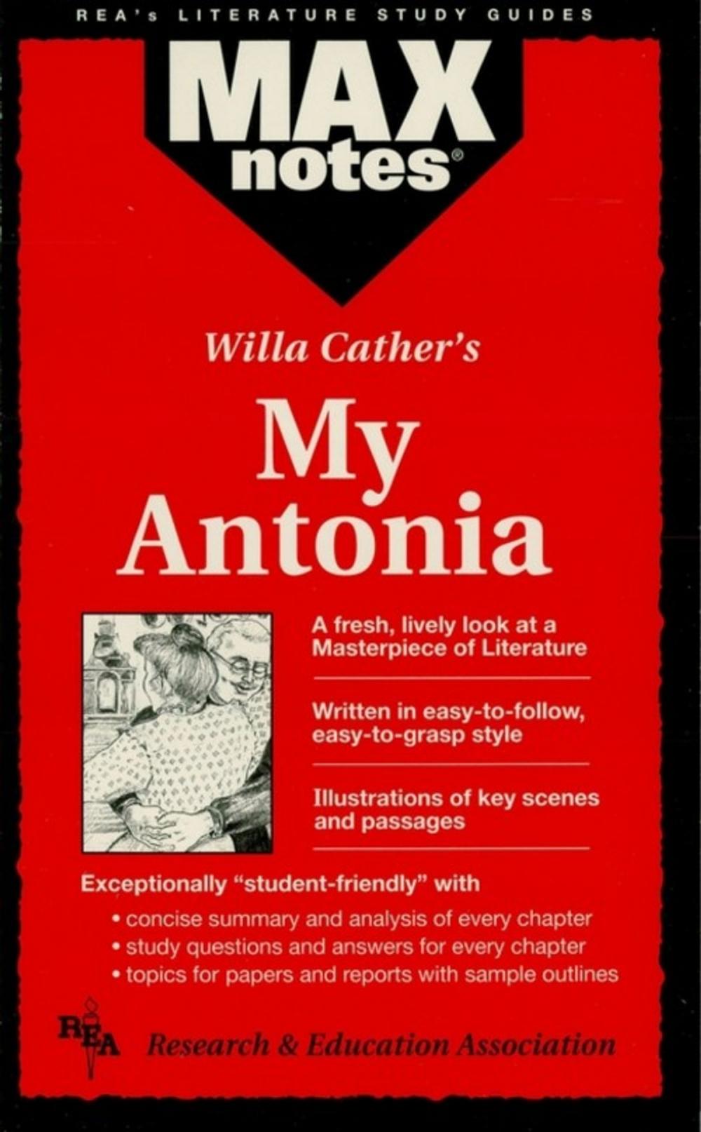 Big bigCover of My Antonia (MAXNotes Literature Guides)