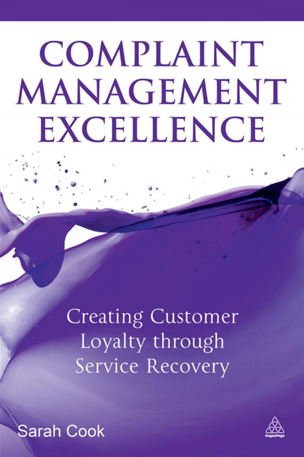 Big bigCover of Complaint Management Excellence