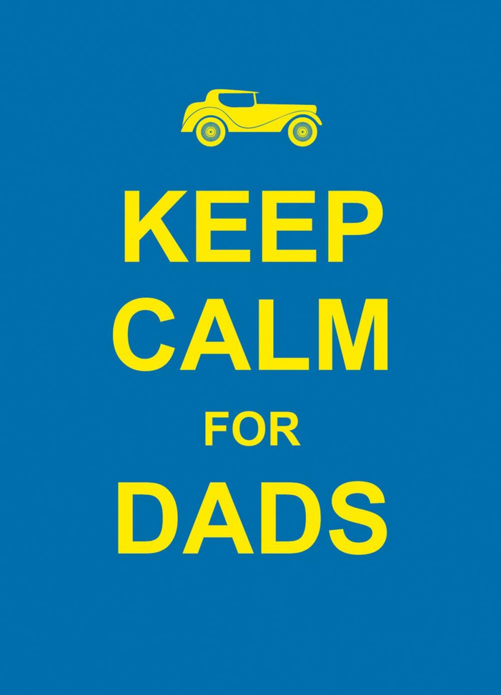 Big bigCover of Keep Calm for Dads