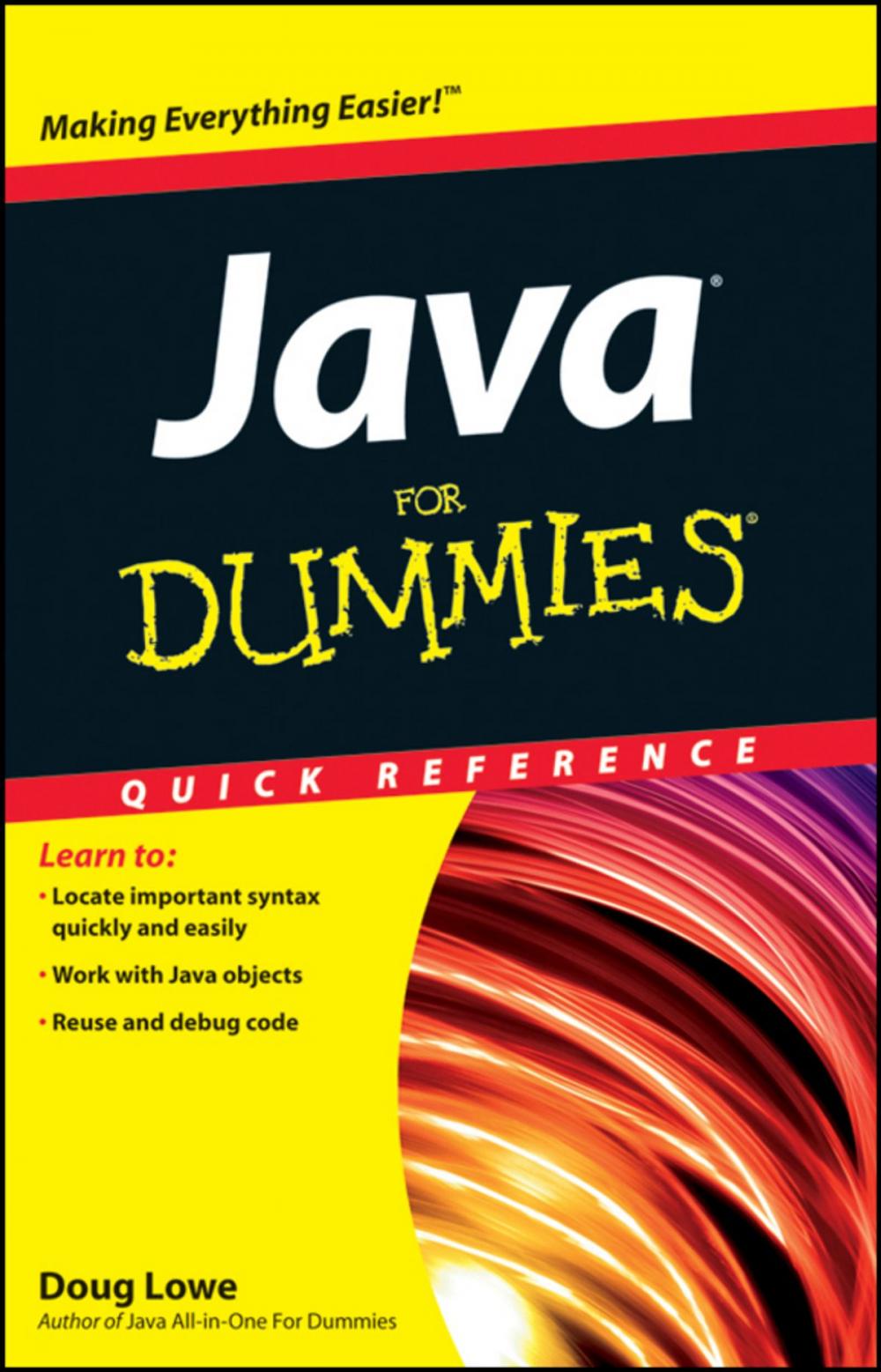 Big bigCover of Java For Dummies Quick Reference