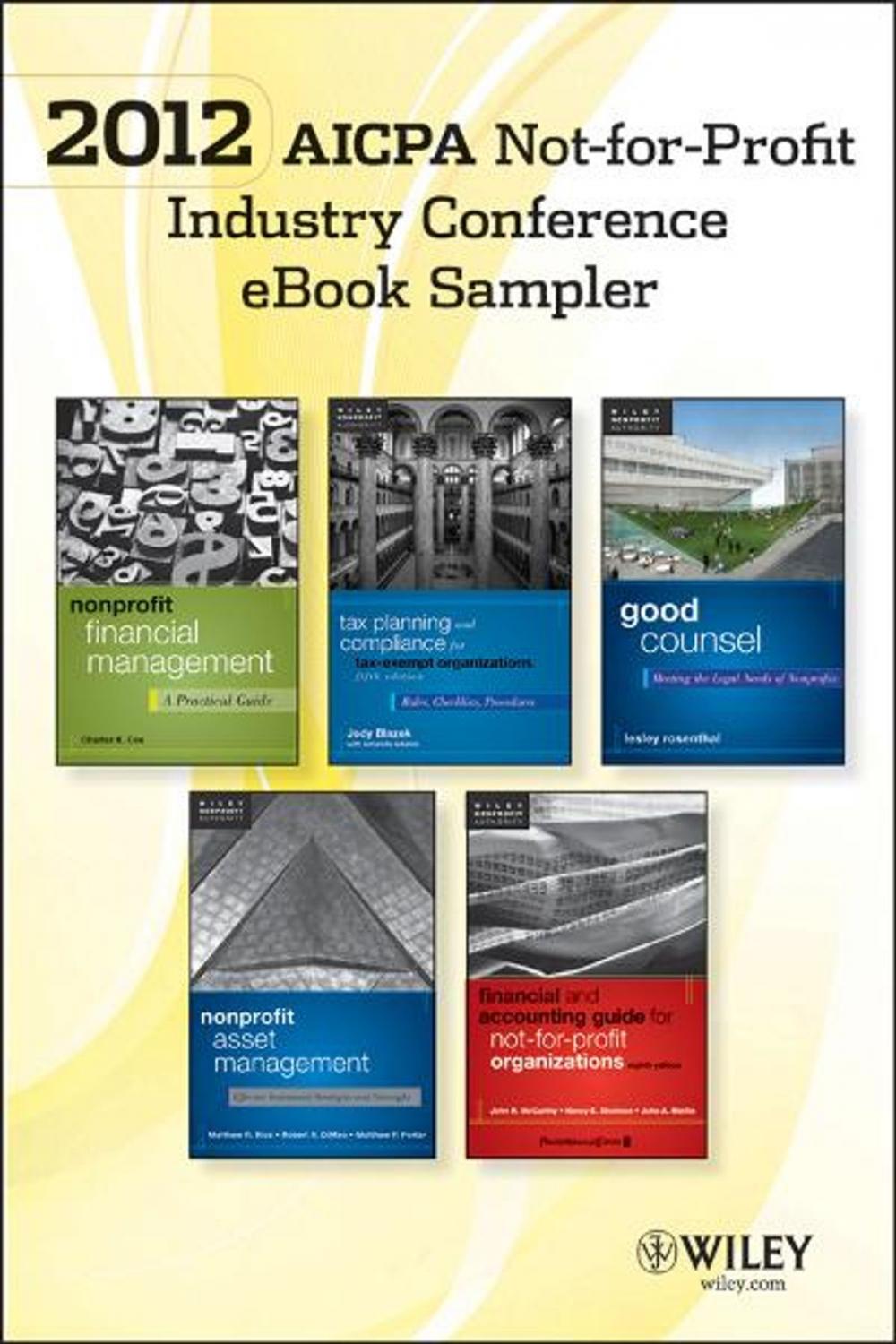 Big bigCover of 2012 AICPA Not-For-Profit Industry Conference e-book Sampler