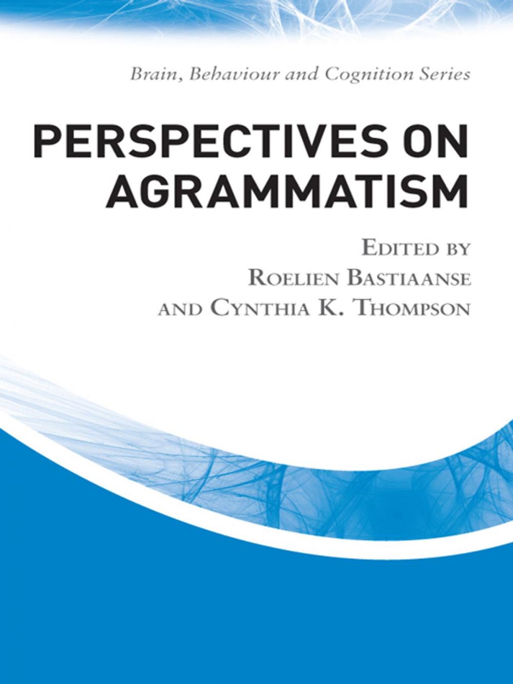 Big bigCover of Perspectives on Agrammatism