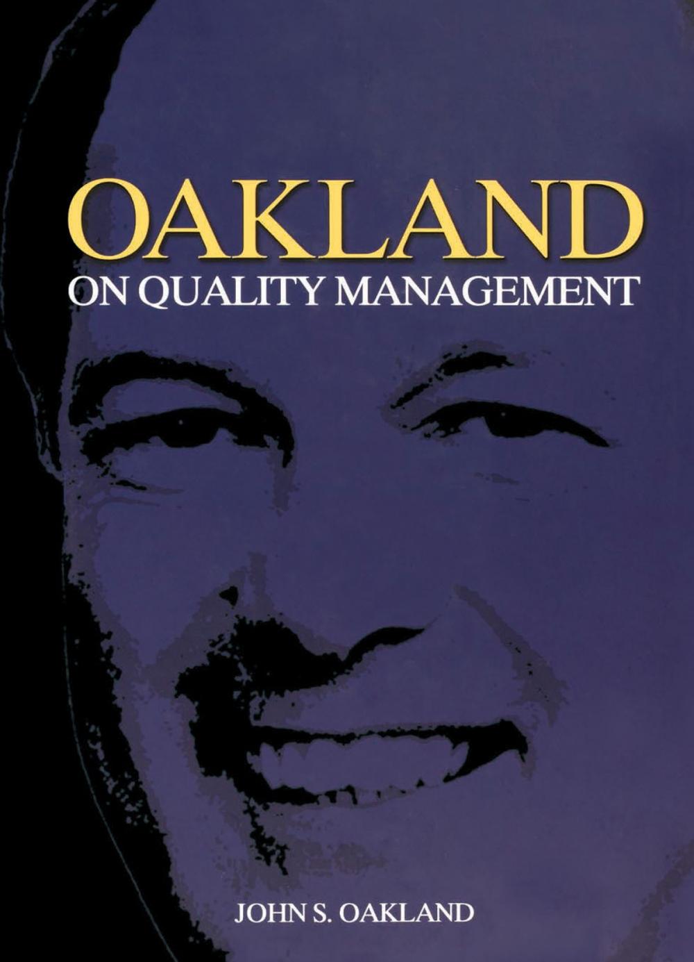 Big bigCover of Oakland on Quality Management