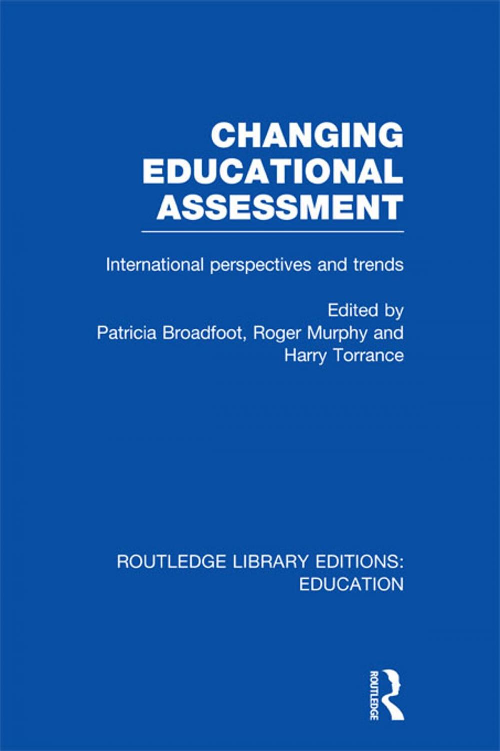 Big bigCover of Changing Educational Assessment