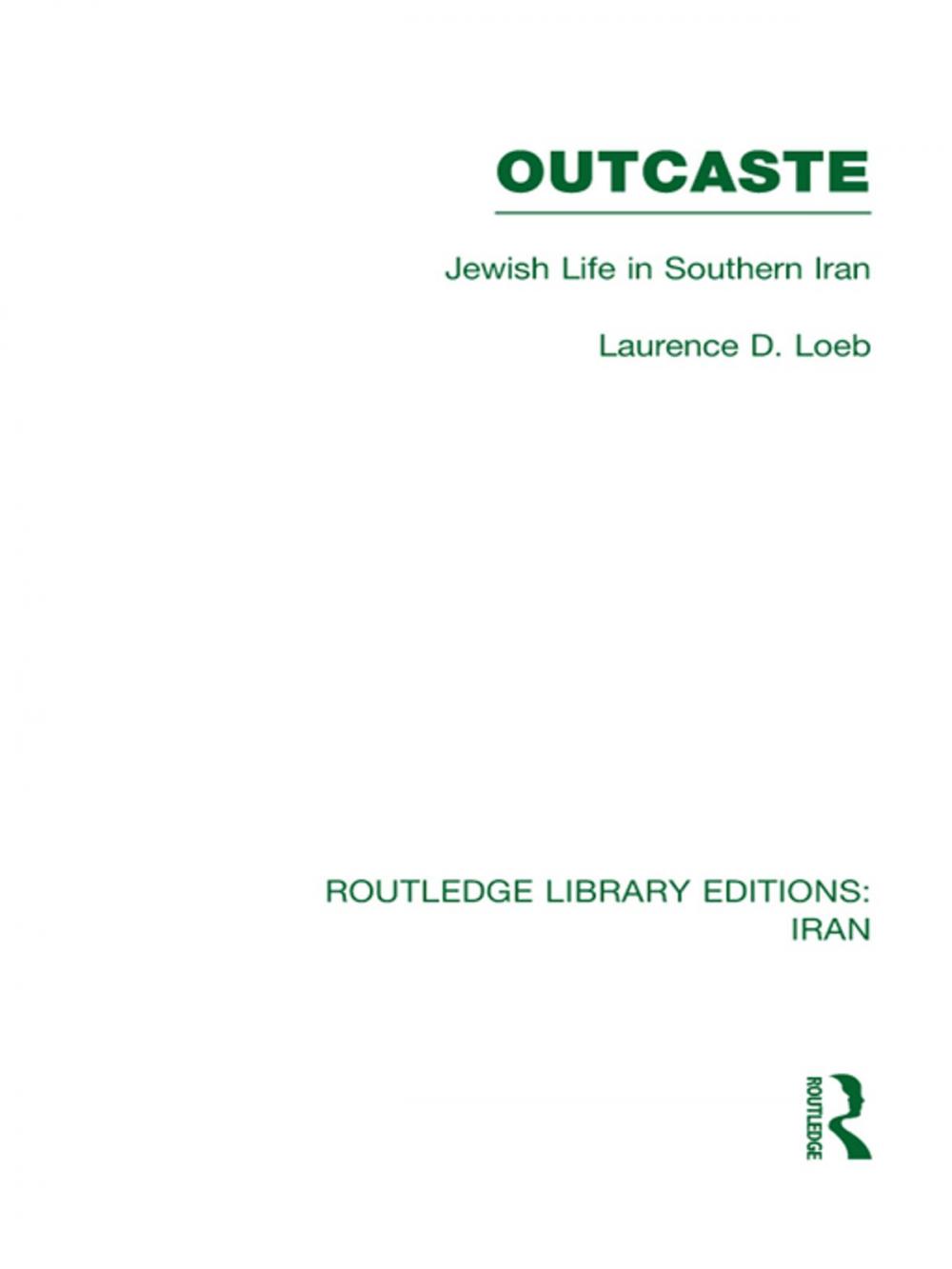 Big bigCover of Outcaste (RLE Iran D)