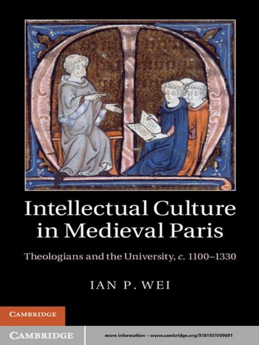 Big bigCover of Intellectual Culture in Medieval Paris