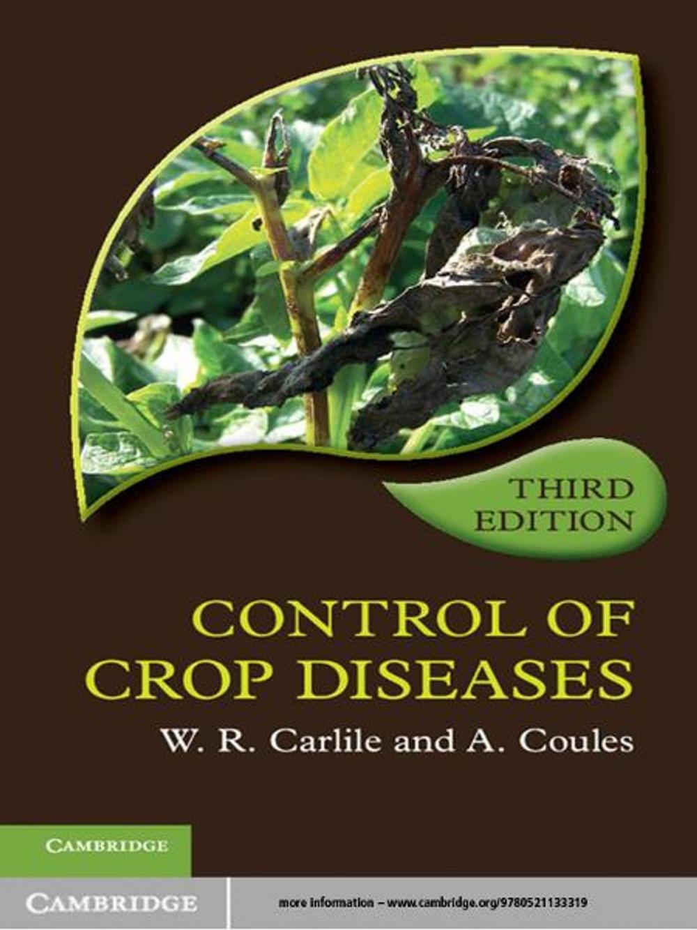 Big bigCover of Control of Crop Diseases