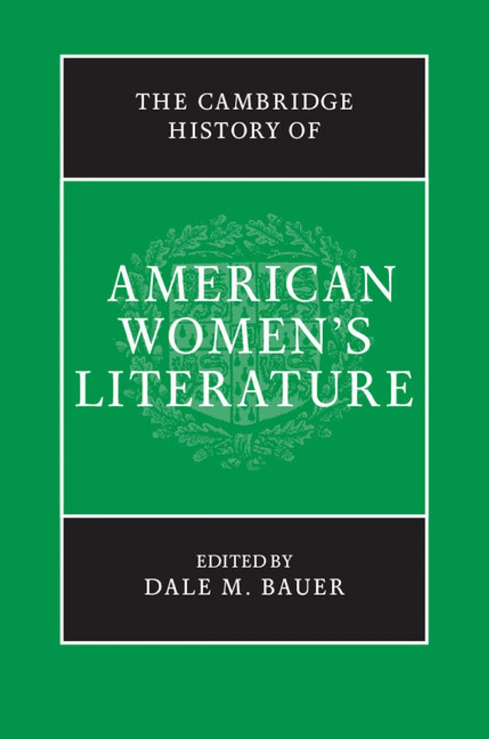 Big bigCover of The Cambridge History of American Women's Literature