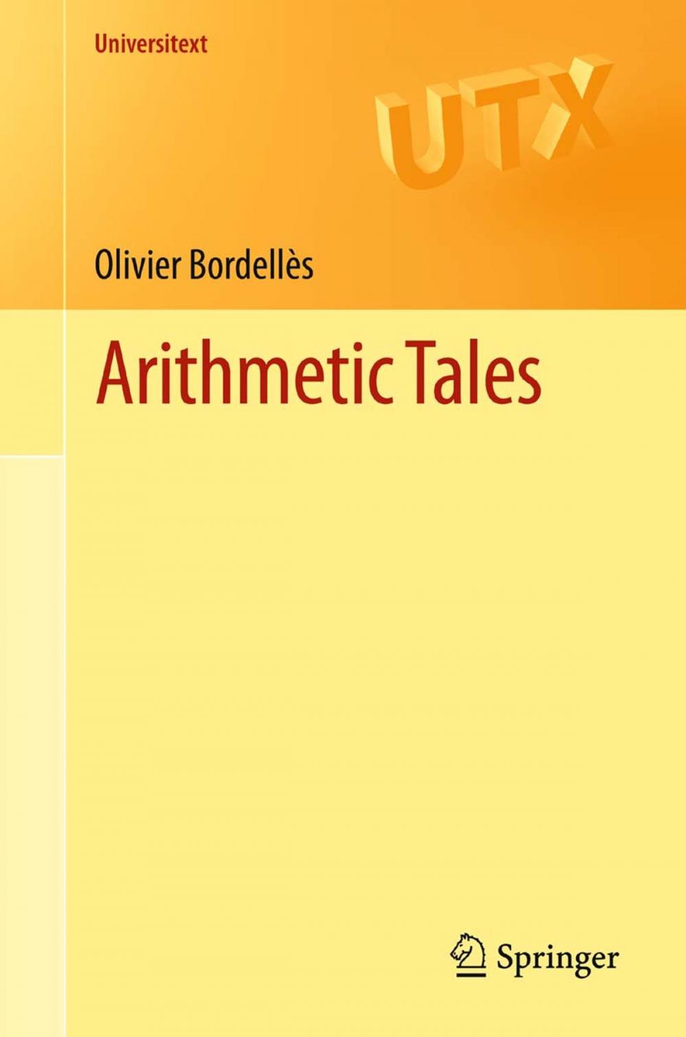 Big bigCover of Arithmetic Tales