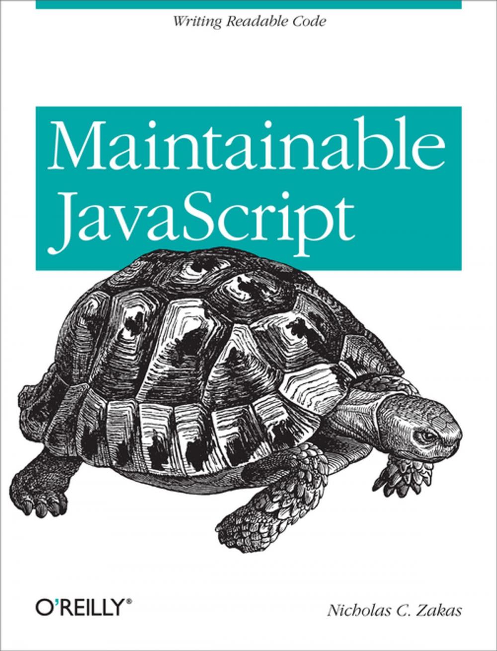 Big bigCover of Maintainable JavaScript