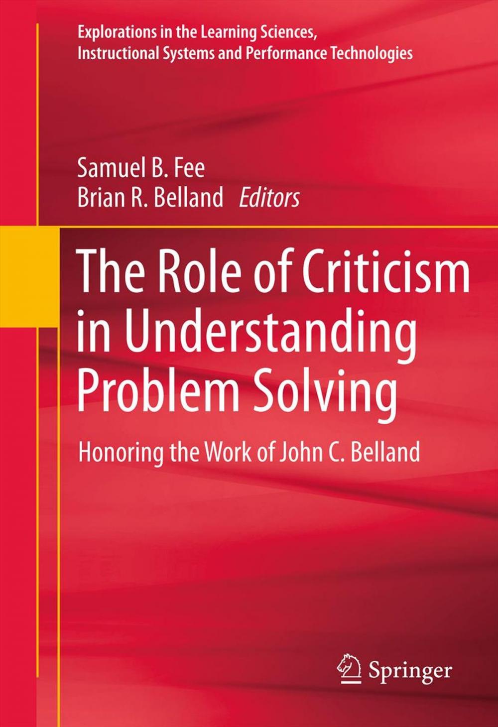 Big bigCover of The Role of Criticism in Understanding Problem Solving