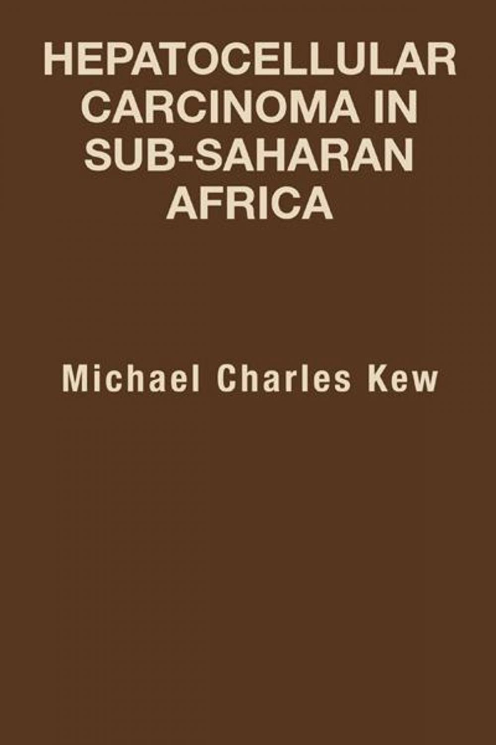 Big bigCover of Hepatocellular Carcinoma in Sub-Saharan Africa