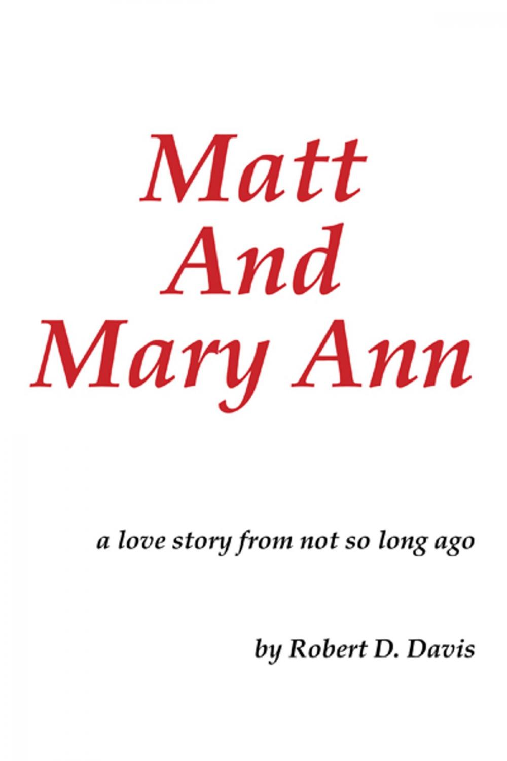 Big bigCover of Matt and Mary Ann