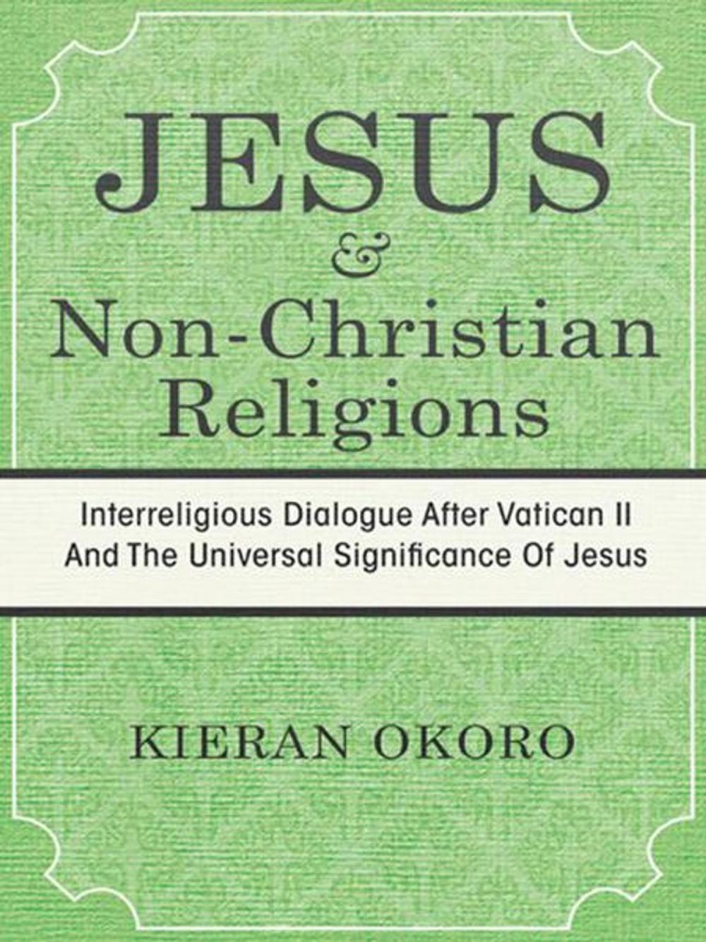 Big bigCover of Jesus and Non-Christian Religions