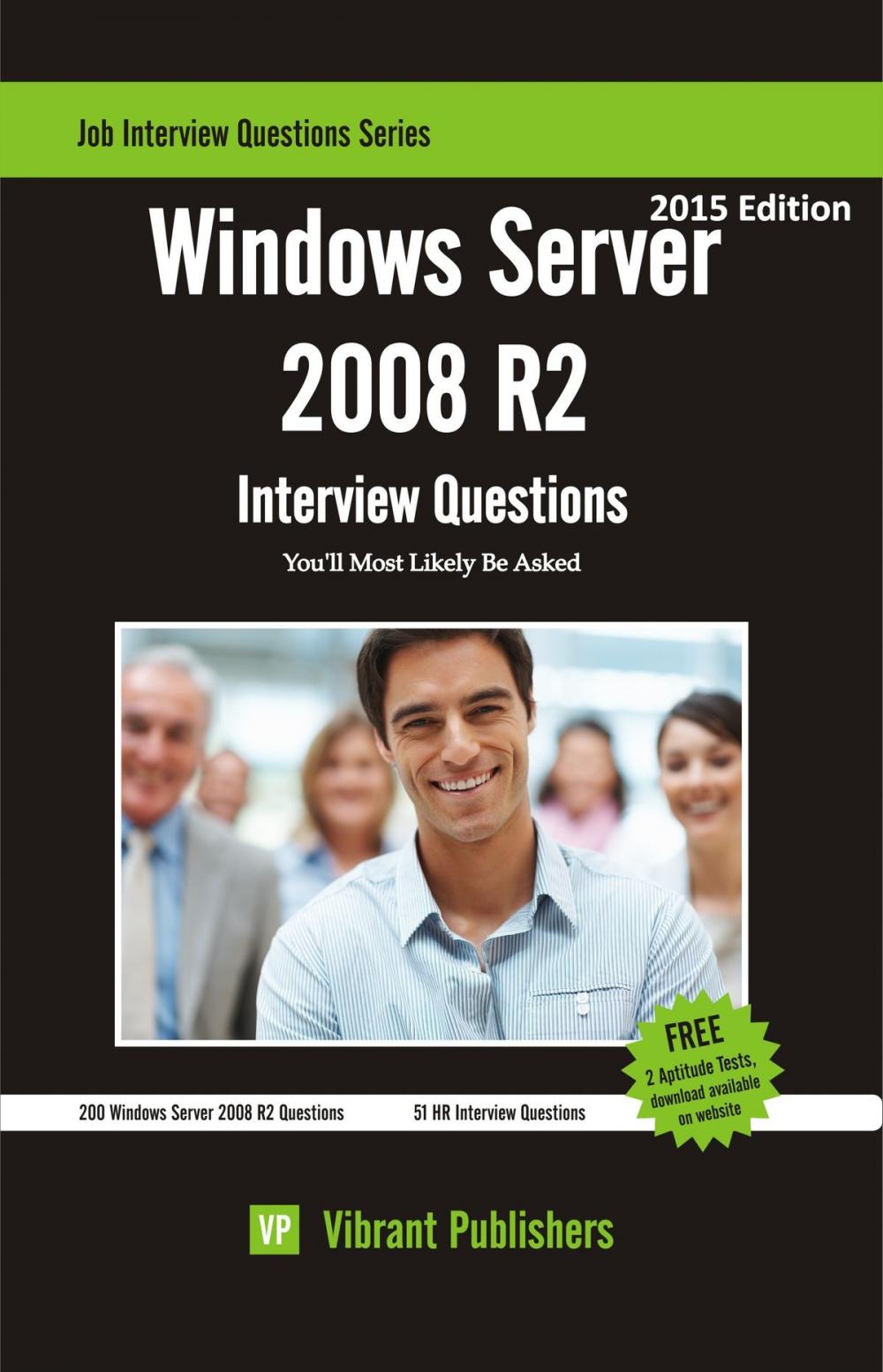 Big bigCover of Windows Server 2008 R2 Interview Questions You'll Most Likely Be Asked