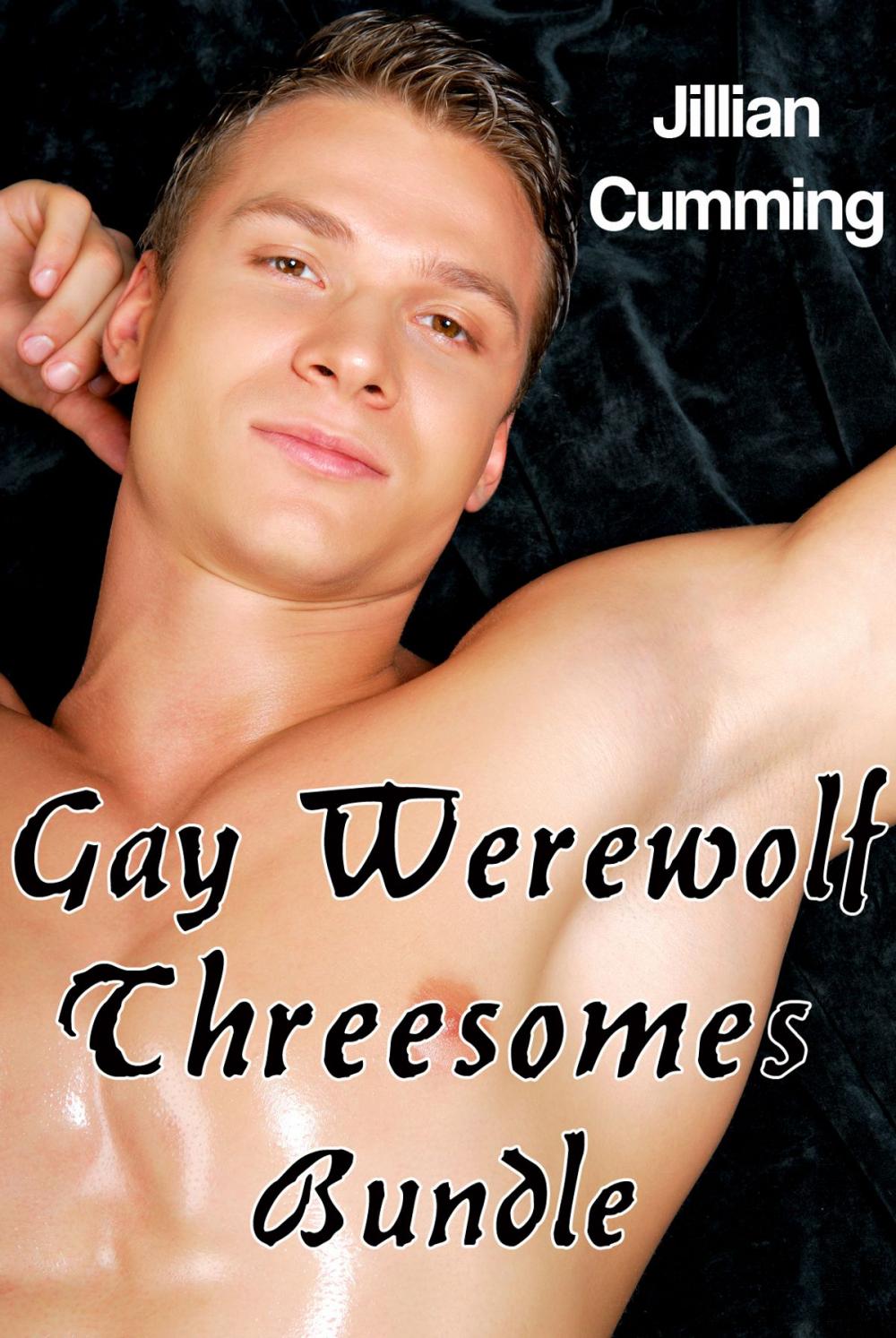 Big bigCover of Gay Werewolf Threesome Bundle (m/m/m Monster Sex)