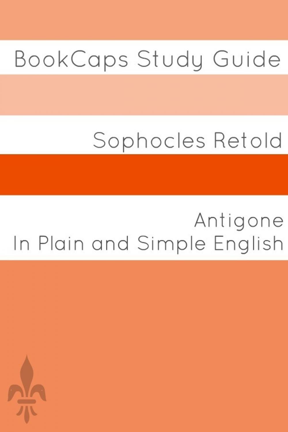 Big bigCover of Antigone In Plain and Simple English