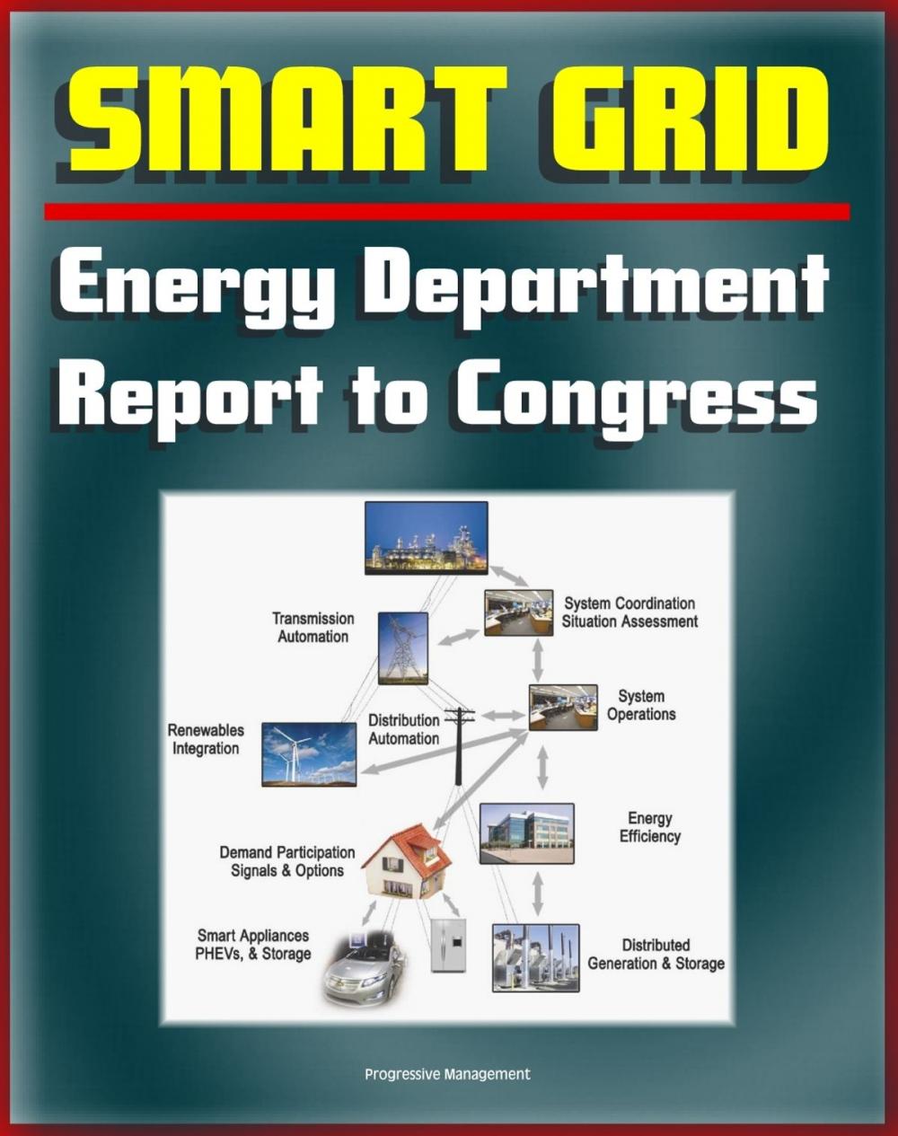 Big bigCover of 2012 Smart Grid System Report to Congress: Smart Electric Meters, Renewables Integration, Electric Cars and Vehicles, Transmission Automation, Grants and Programs, Cyber Security, Energy Efficiency