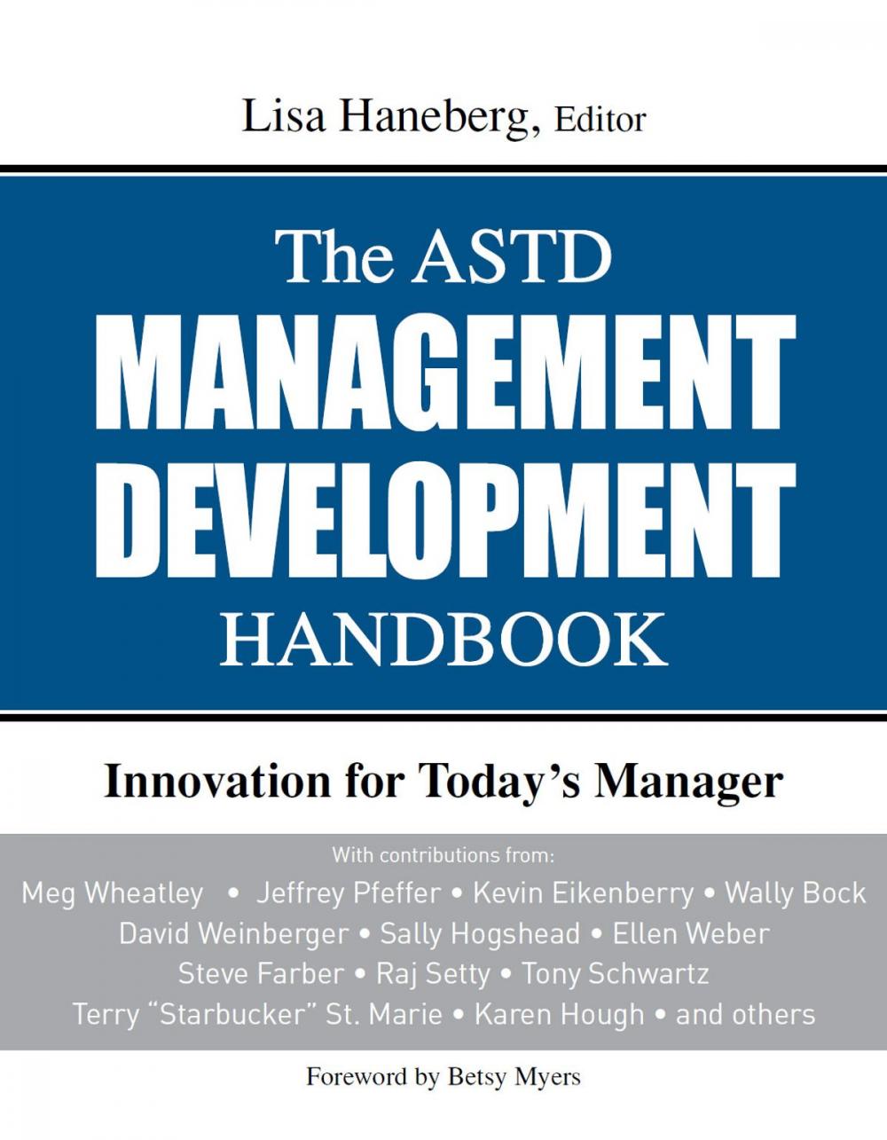 Big bigCover of The ASTD Management Development Handbook