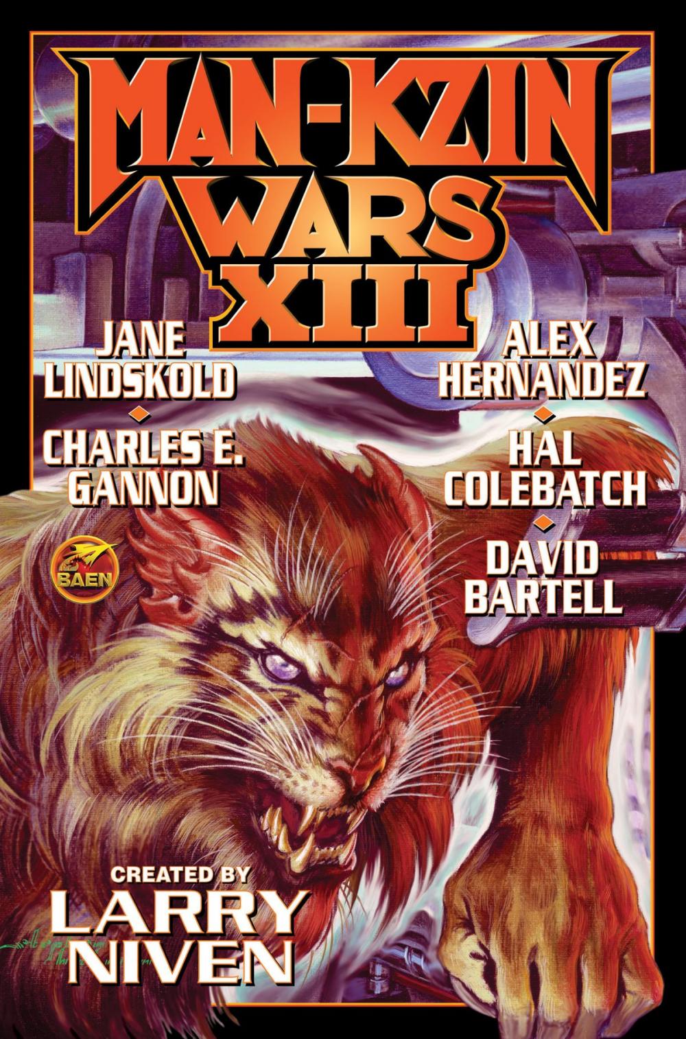 Big bigCover of Man-Kzin Wars XIII