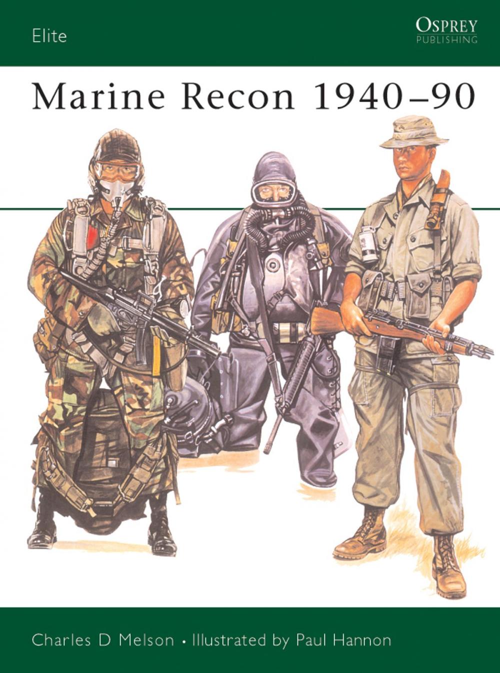 Big bigCover of Marine Recon 1940–90