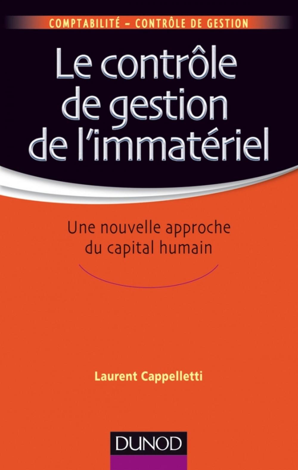 Big bigCover of Le contrôle de gestion de l'immatériel