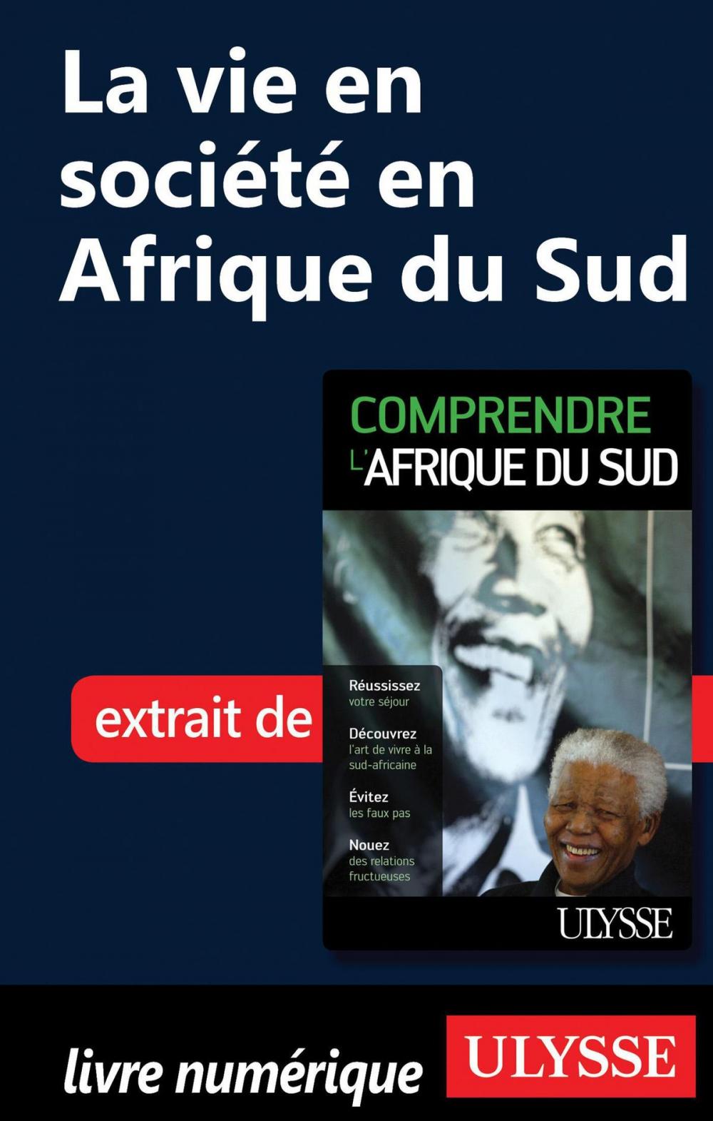 Big bigCover of La vie en société en Afrique du Sud