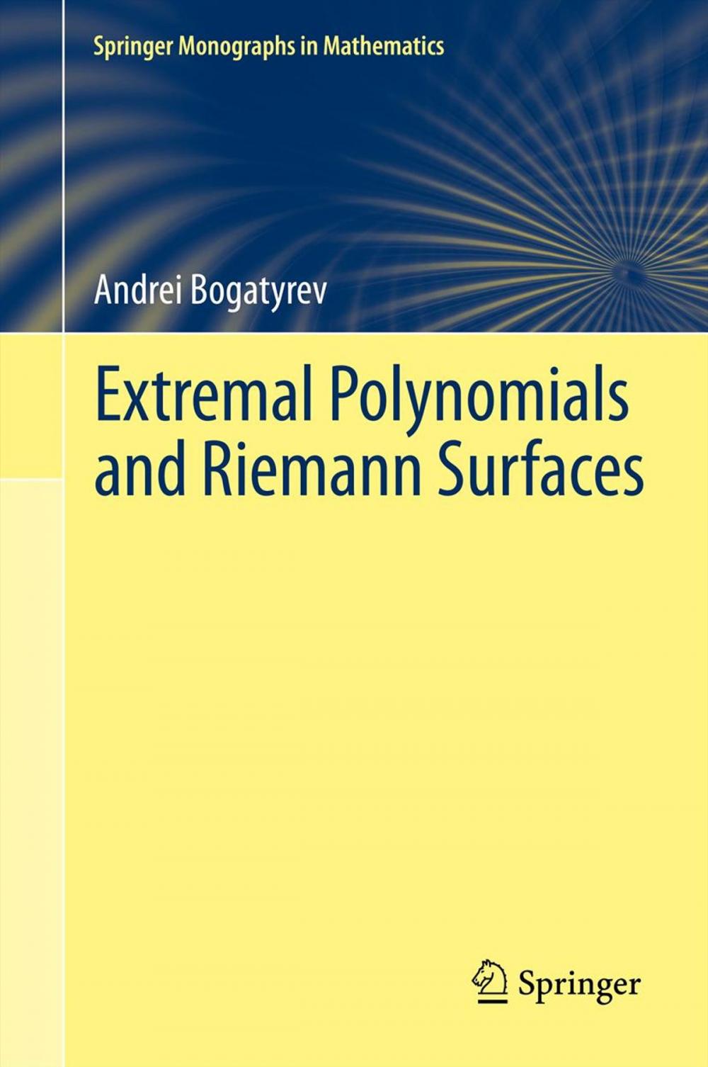 Big bigCover of Extremal Polynomials and Riemann Surfaces