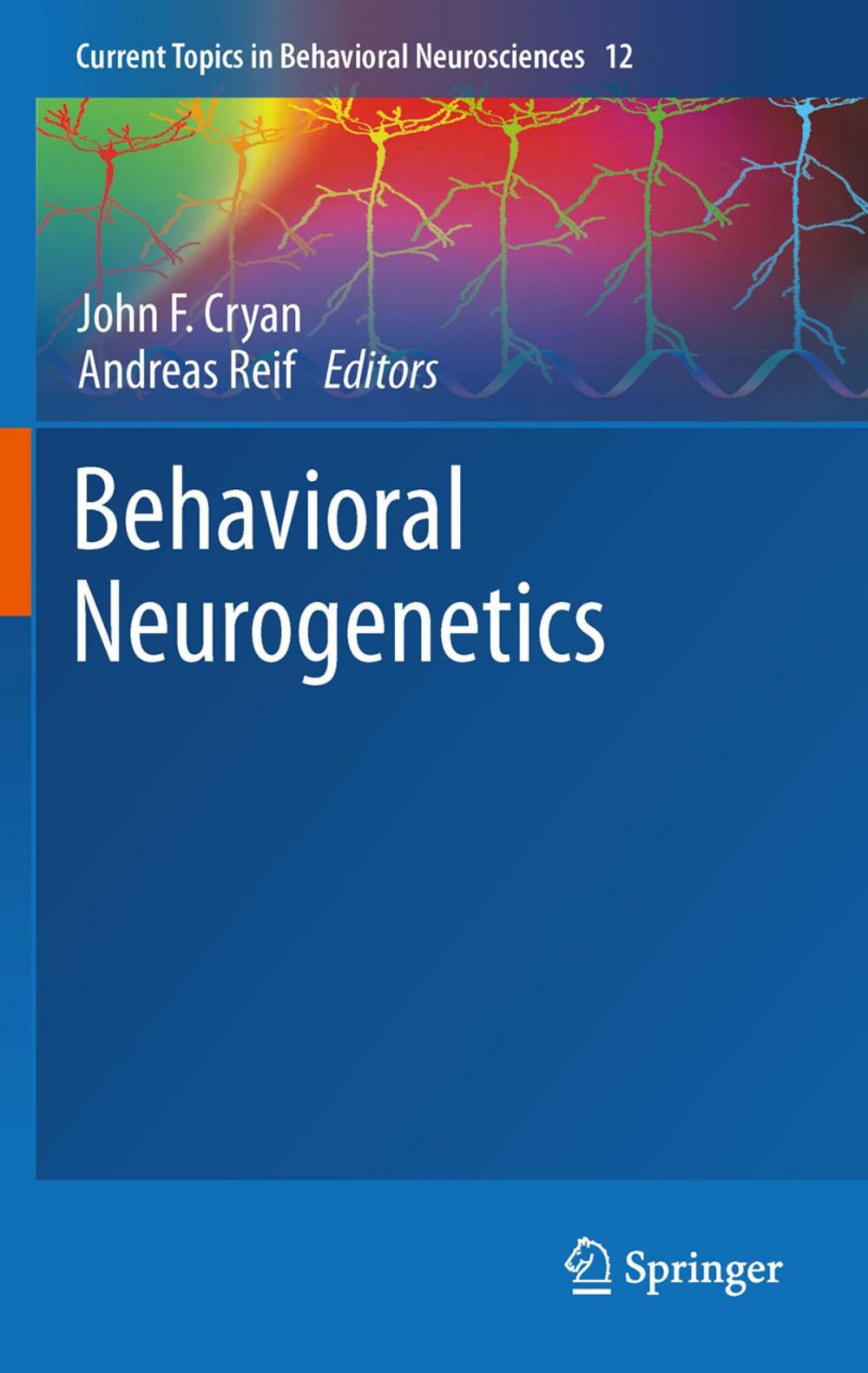 Big bigCover of Behavioral Neurogenetics