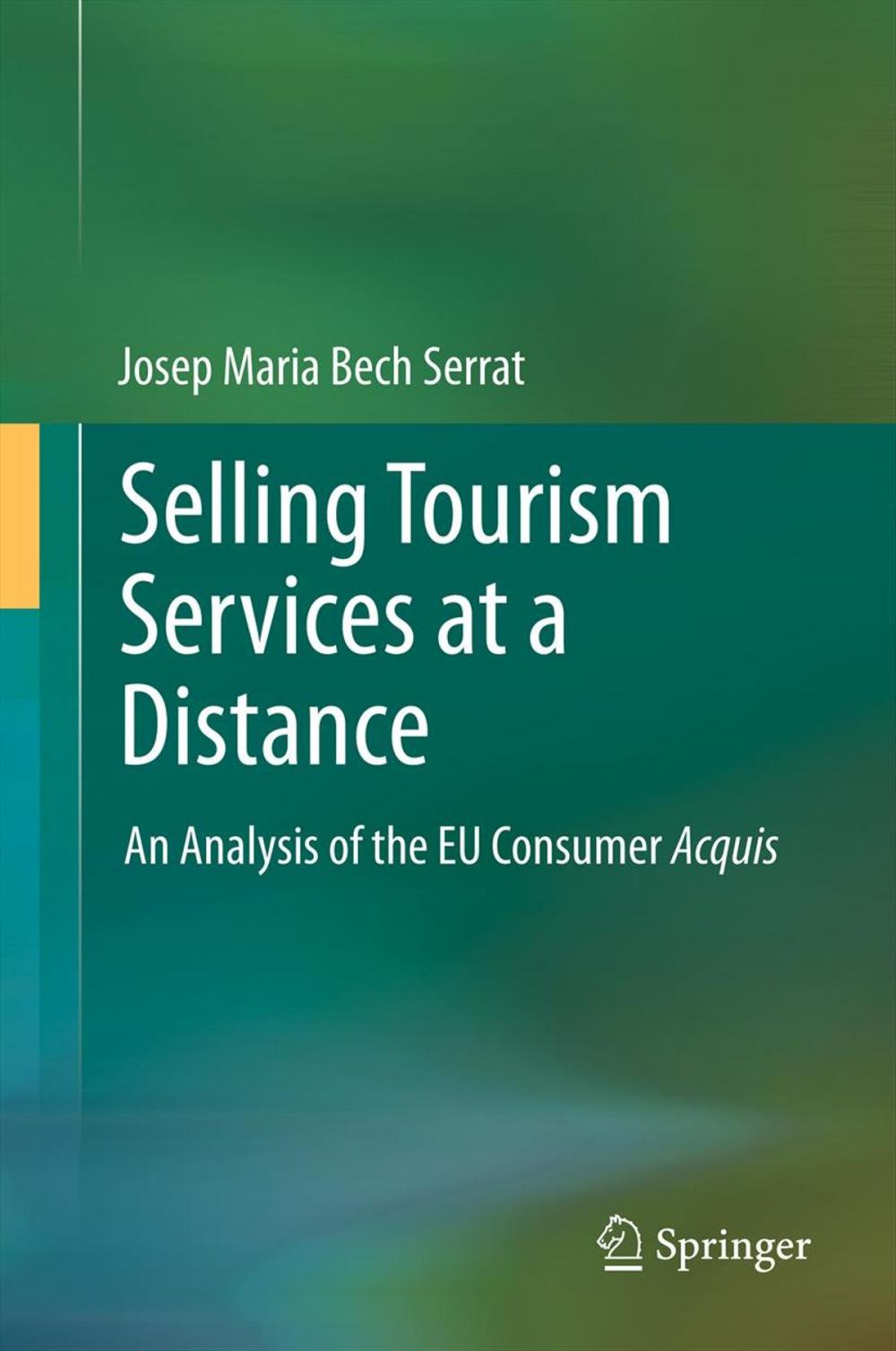 Big bigCover of Selling Tourism Services at a Distance