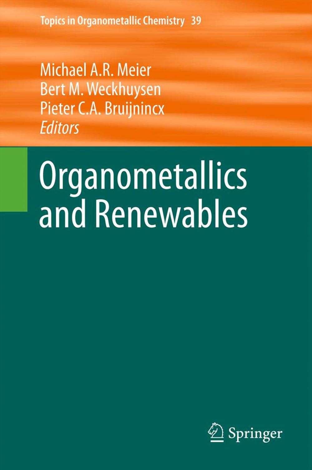 Big bigCover of Organometallics and Renewables