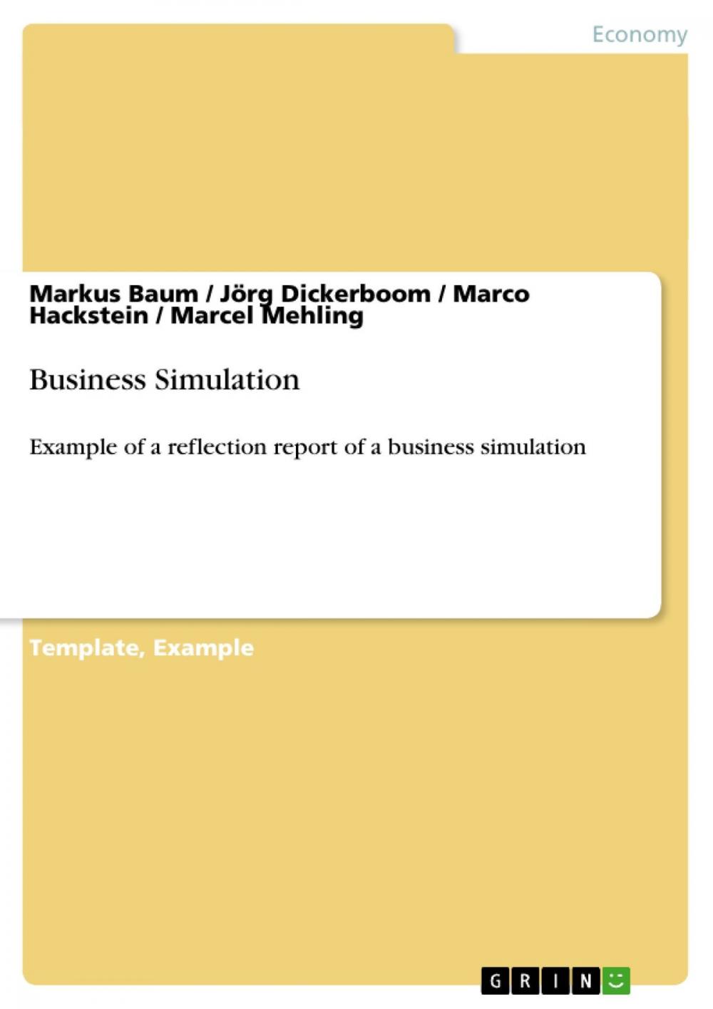 Big bigCover of Business Simulation