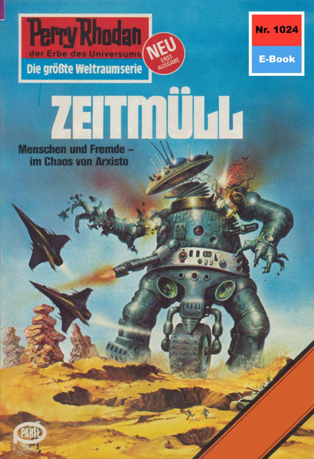 Big bigCover of Perry Rhodan 1024: Zeitmüll