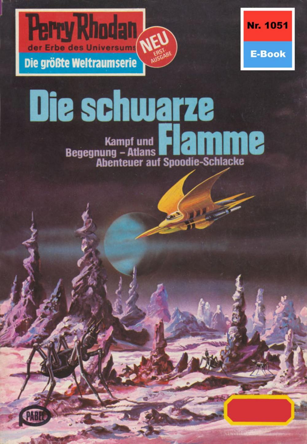 Big bigCover of Perry Rhodan 1051: Die schwarze Flamme