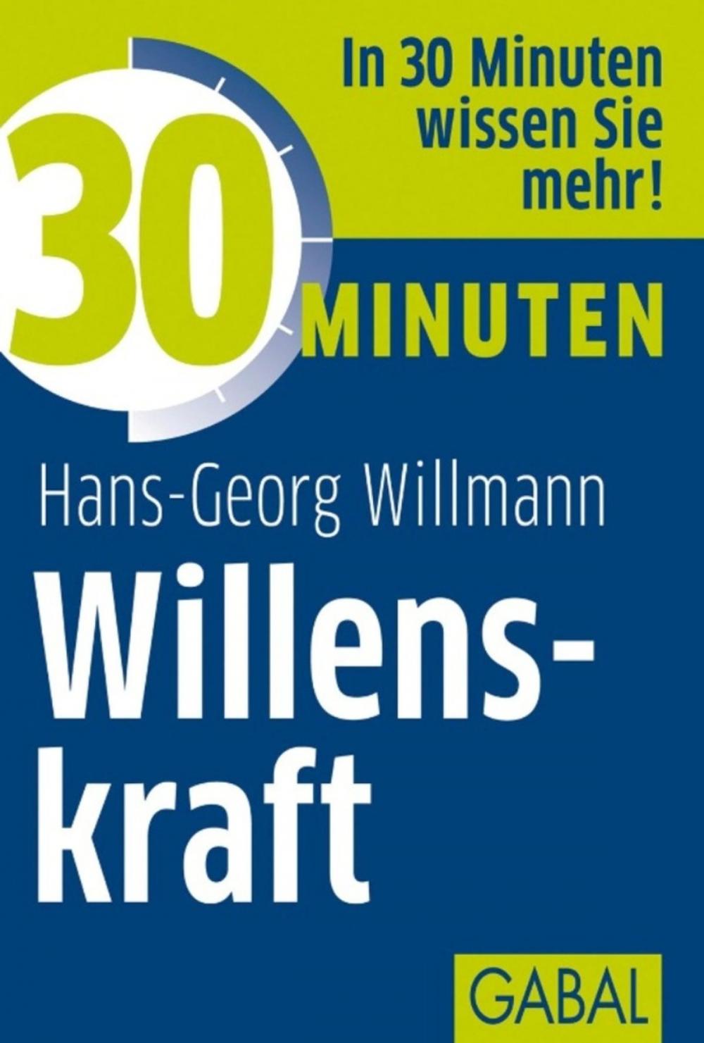 Big bigCover of 30 Minuten Willenskraft