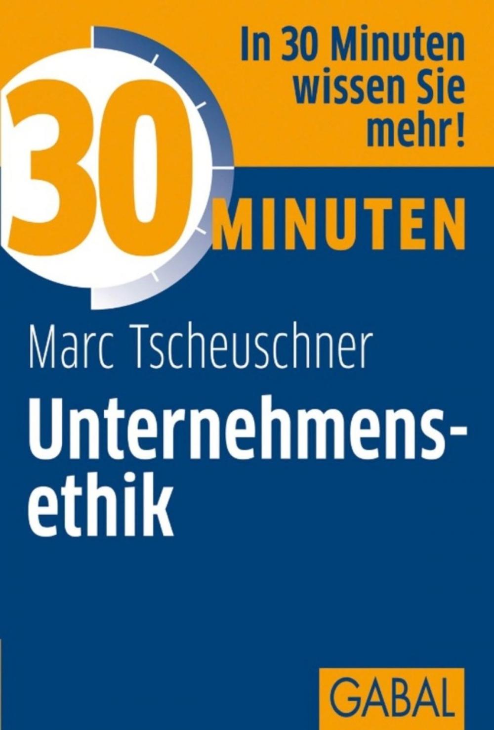 Big bigCover of 30 Minuten Unternehmensethik