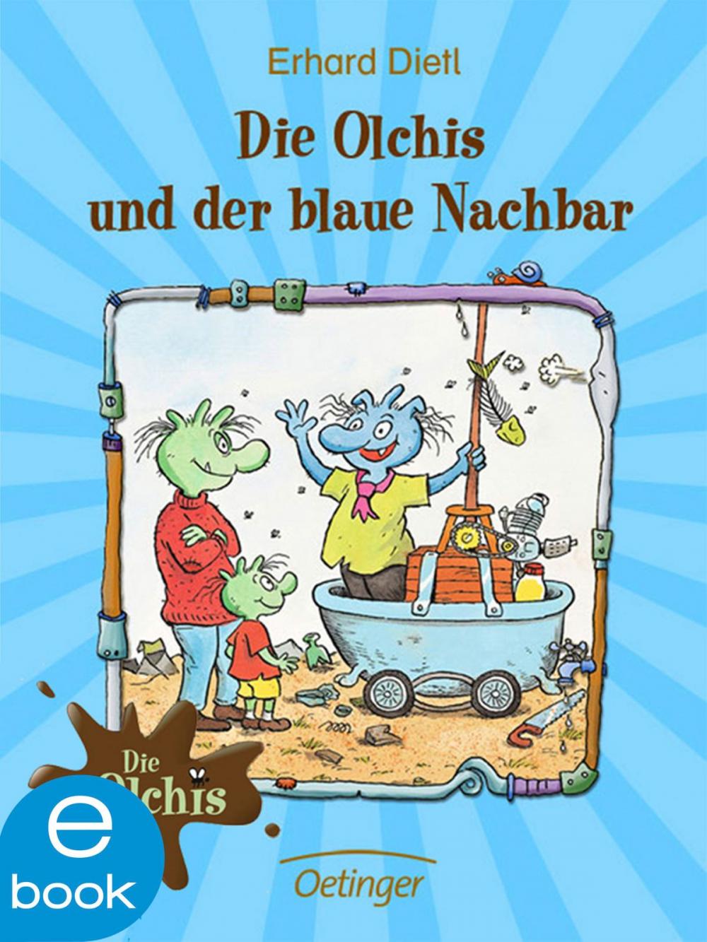 Big bigCover of Die Olchis und der blaue Nachbar