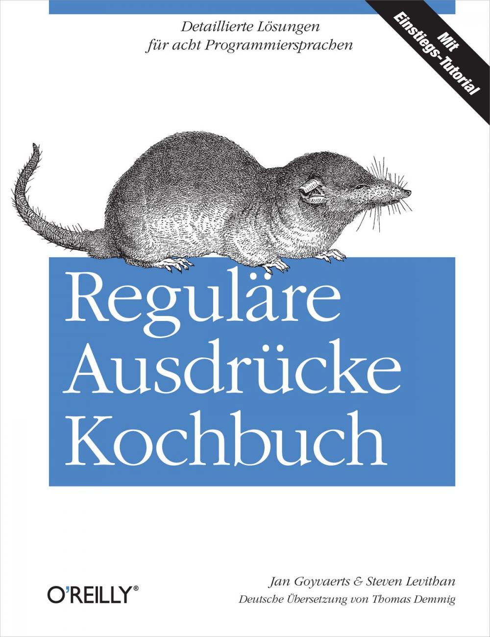 Big bigCover of Reguläre Ausdrücke Kochbuch