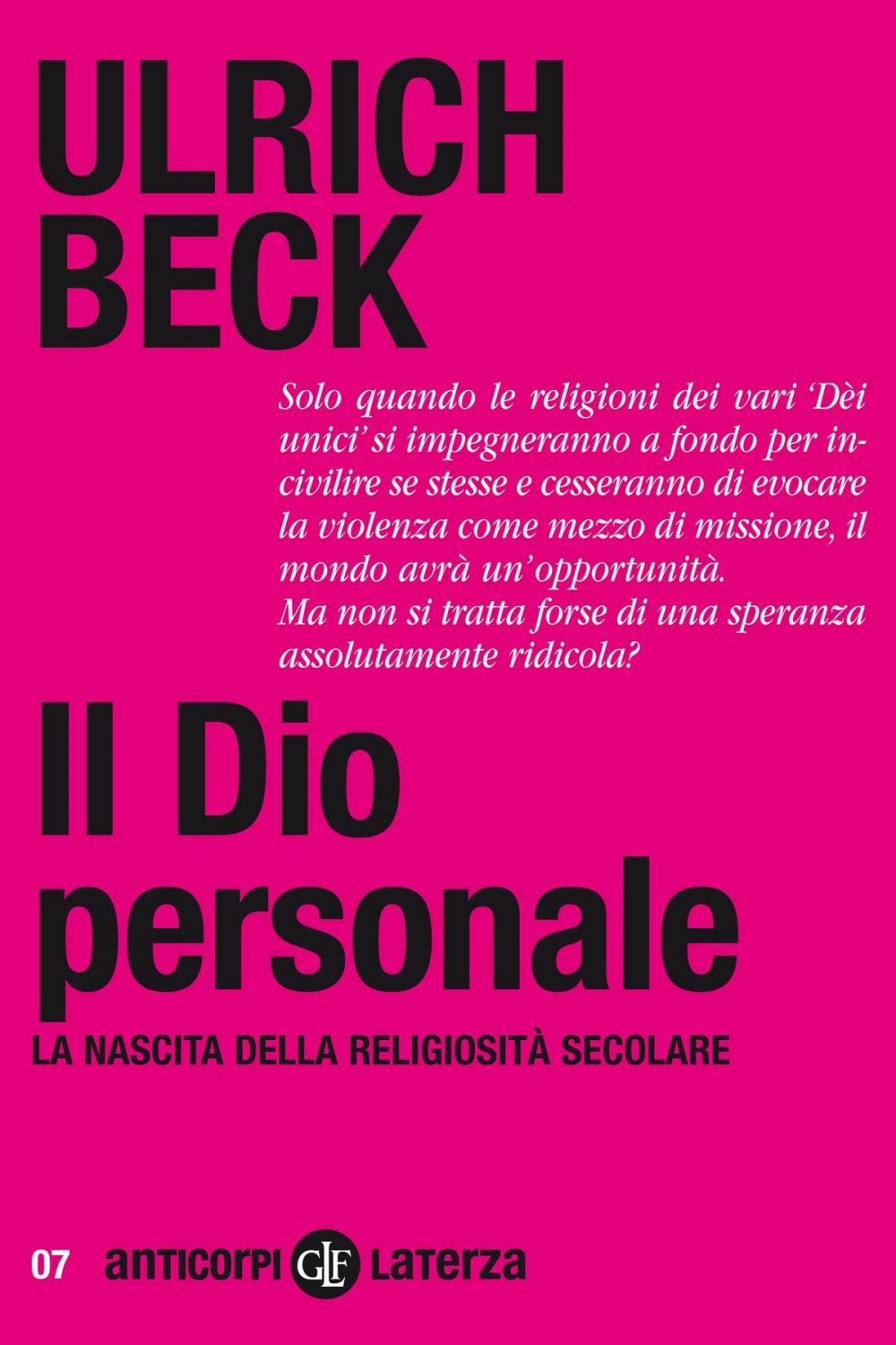 Big bigCover of Il Dio personale