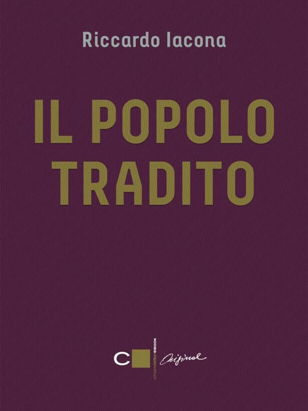 Big bigCover of Il popolo tradito