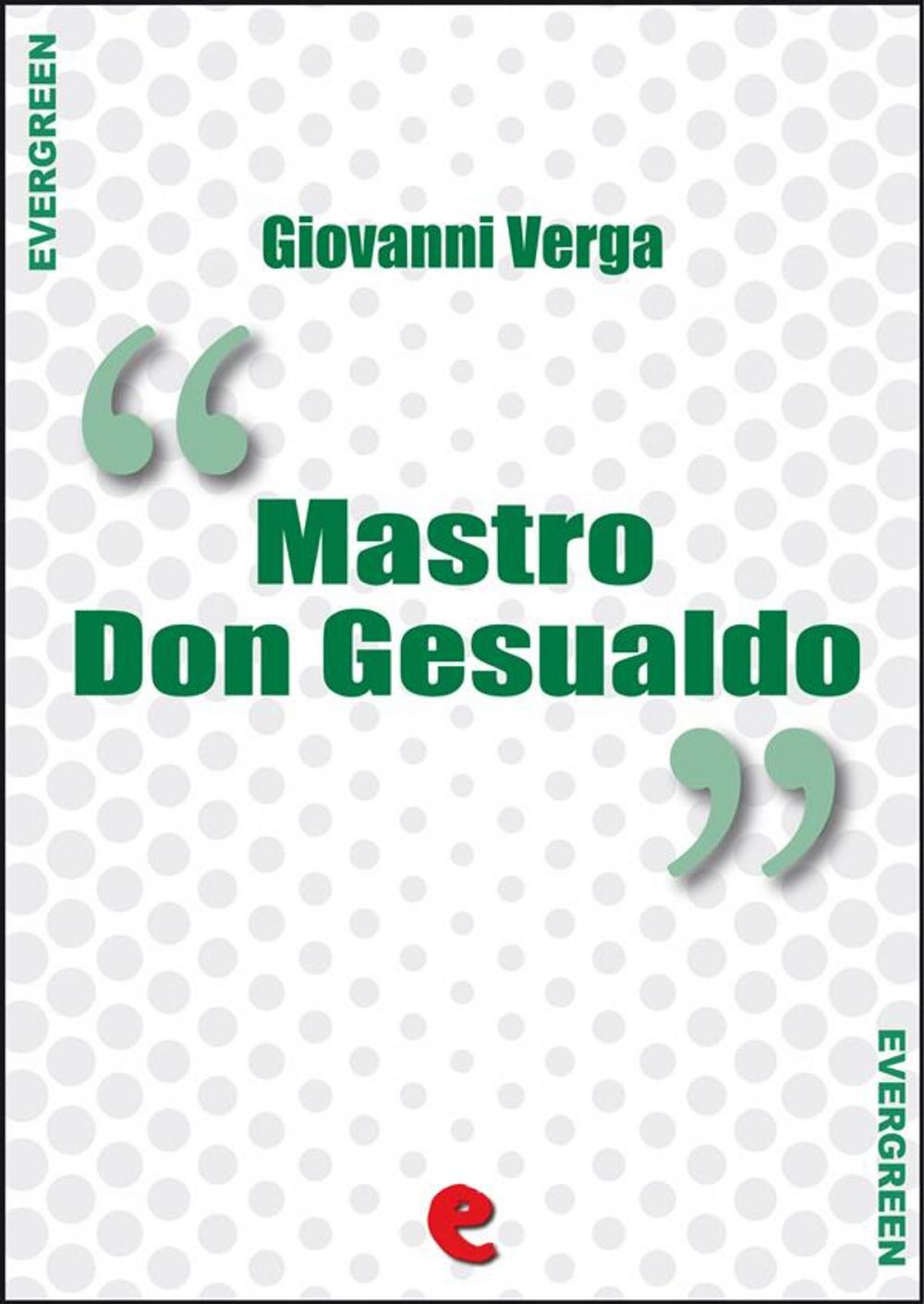 Big bigCover of Mastro Don Gesualdo