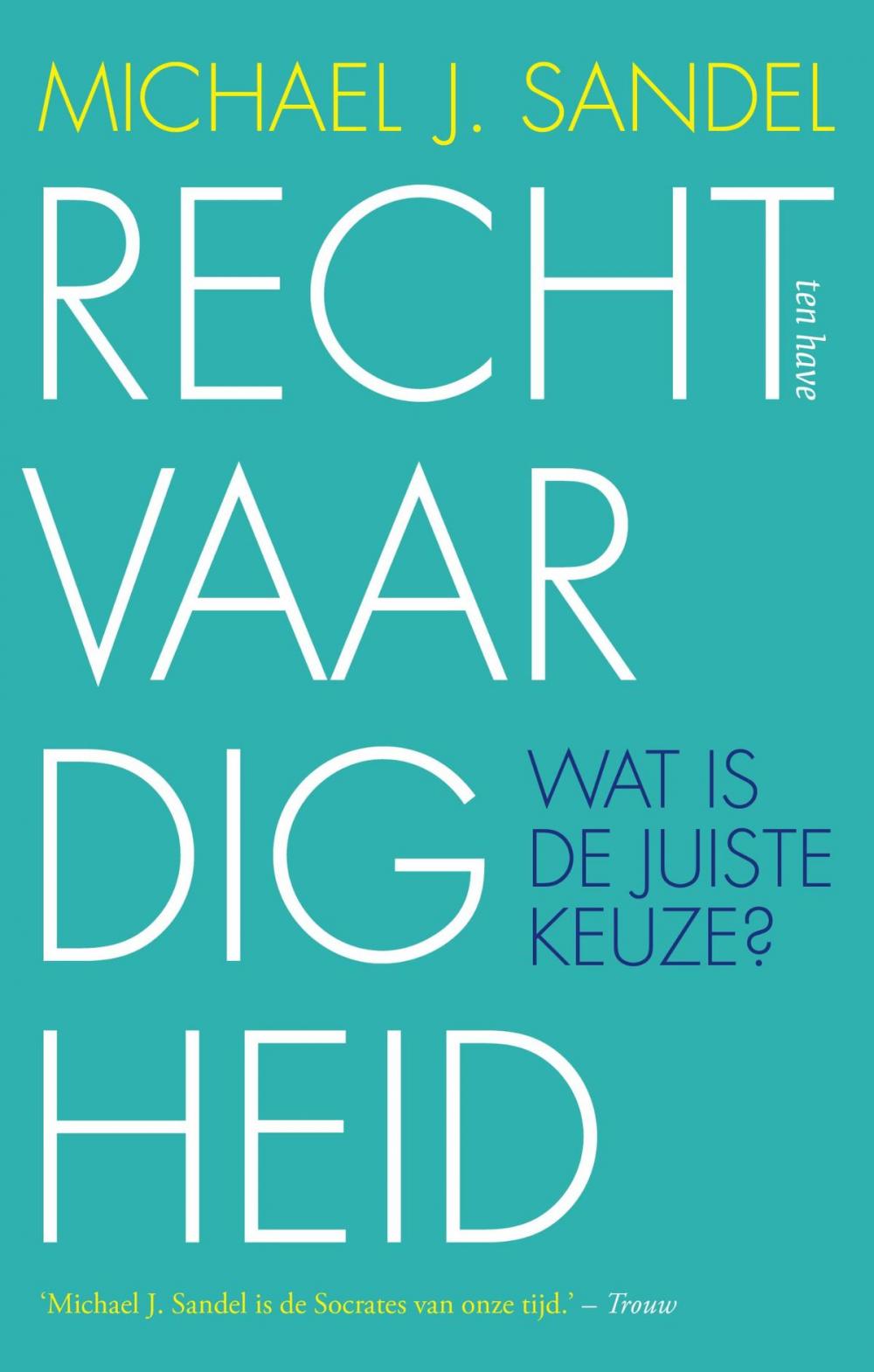 Big bigCover of Rechtvaardigheid