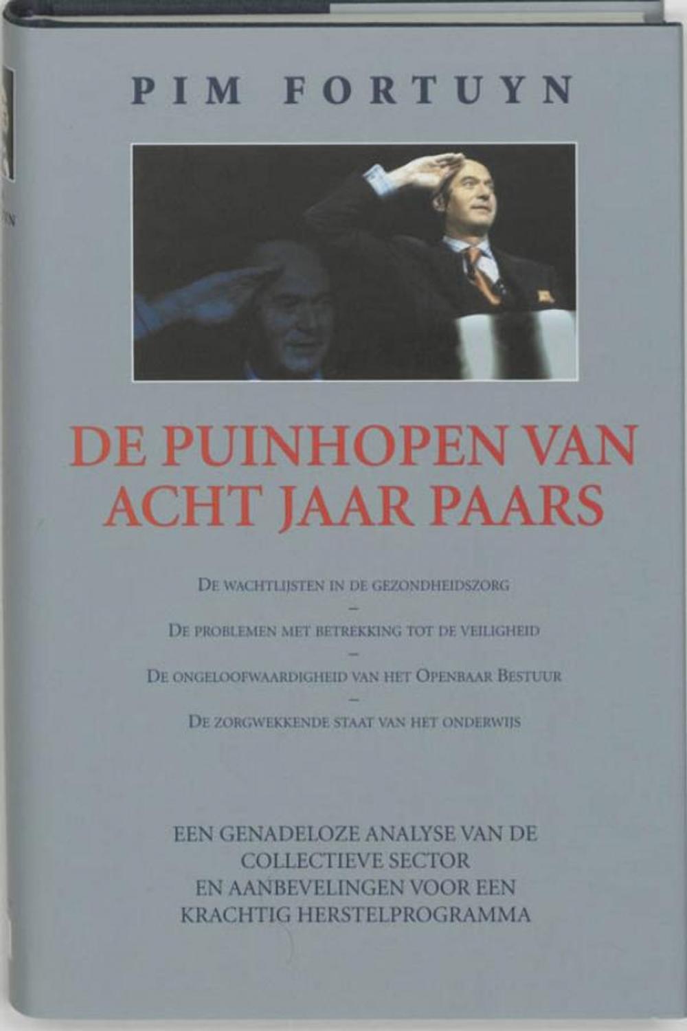 Big bigCover of De puinhopen van acht jaar paars