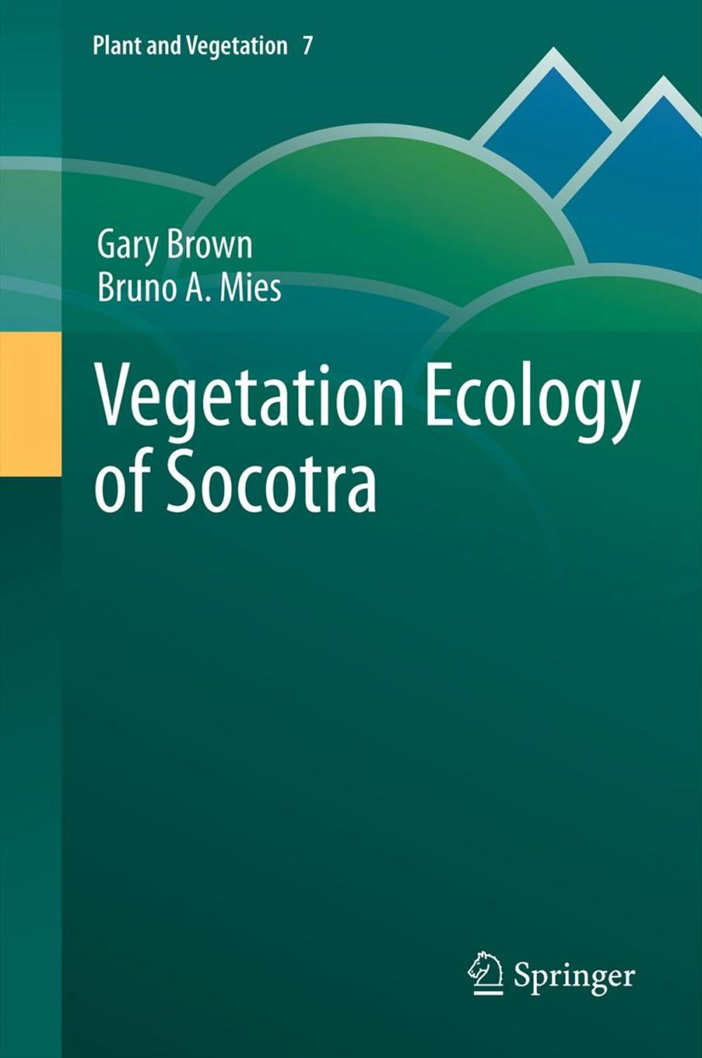 Big bigCover of Vegetation Ecology of Socotra