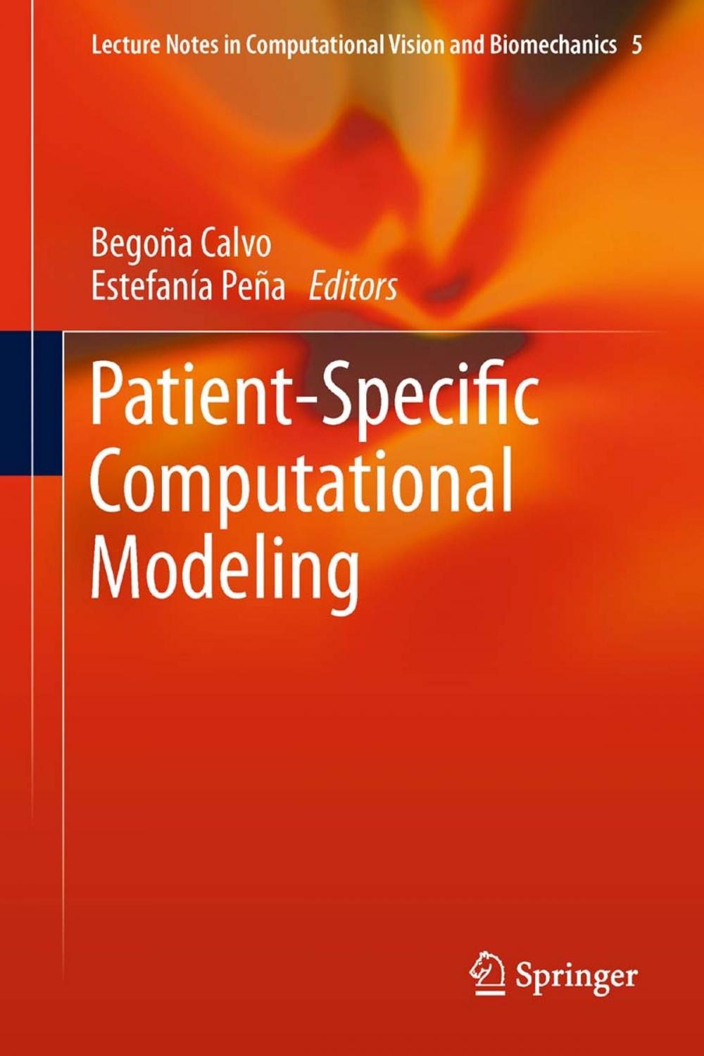 Big bigCover of Patient-Specific Computational Modeling