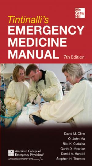 Book cover of Tintinalli's Emergency Medicine Manual 7/E