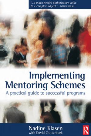 Cover of the book Implementing Mentoring Schemes by 