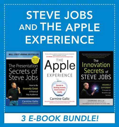 Cover of the book Steve Jobs and the Apple Experience (EBOOK BUNDLE) by Carmine Gallo, Mcgraw-hill