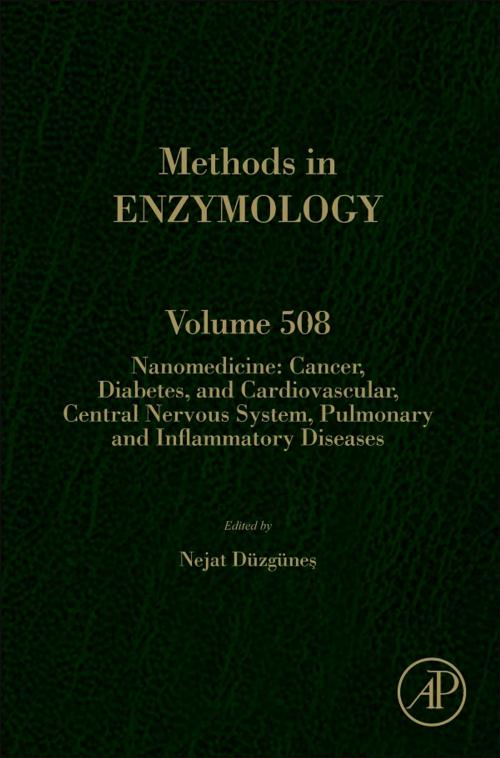 Cover of the book Nanomedicine by Nejat Duzgunes, Elsevier Science