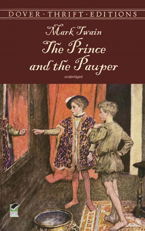 Cover of the book The Prince and the Pauper by Mark Twain, Dover Publications